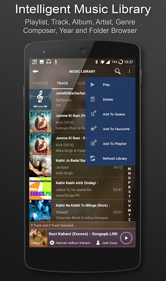 3D Surround Music Player