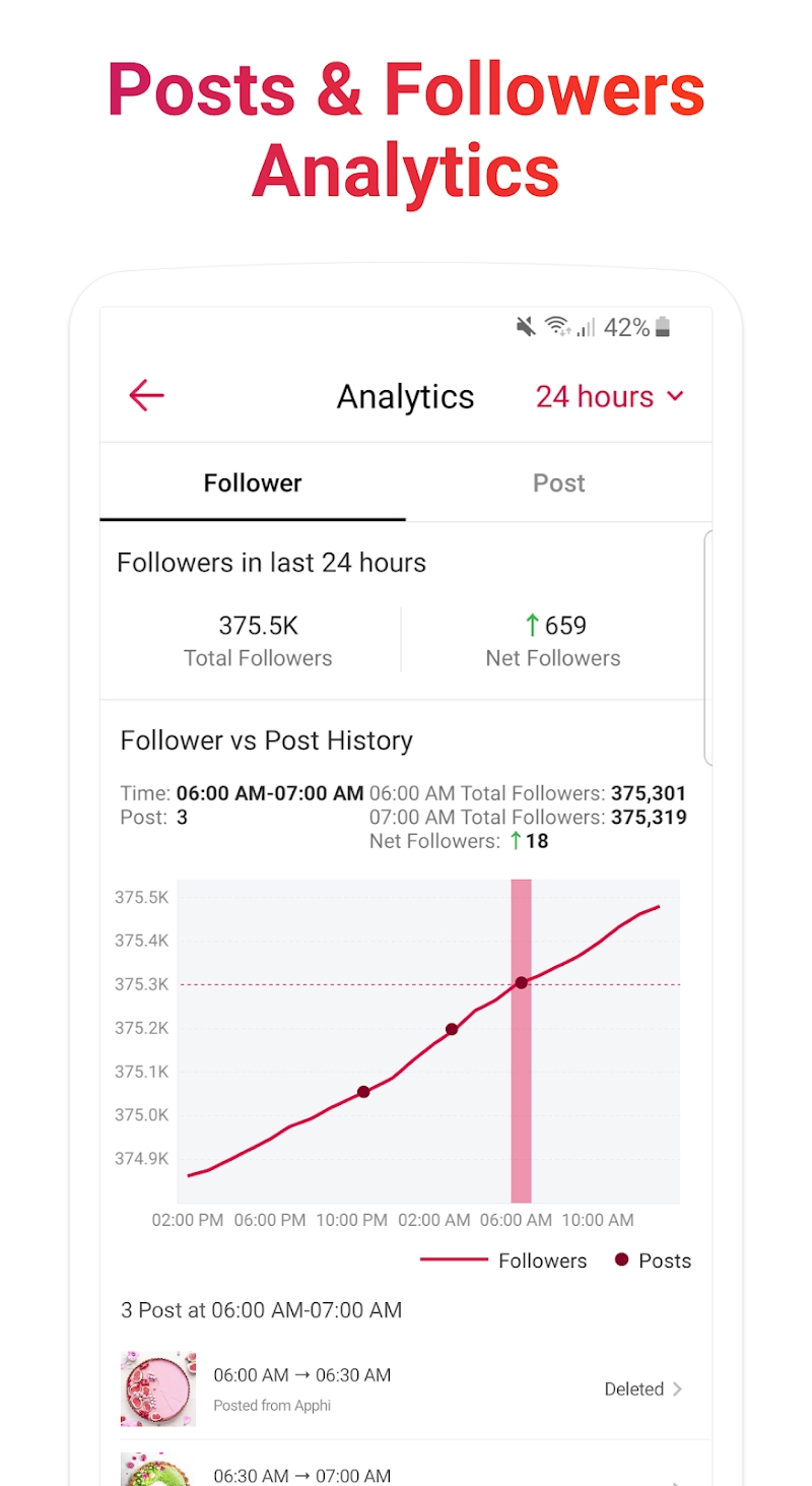 Apphi - Schedule Posts for Instagram