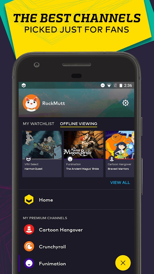 VRV: Anime, game videos & more