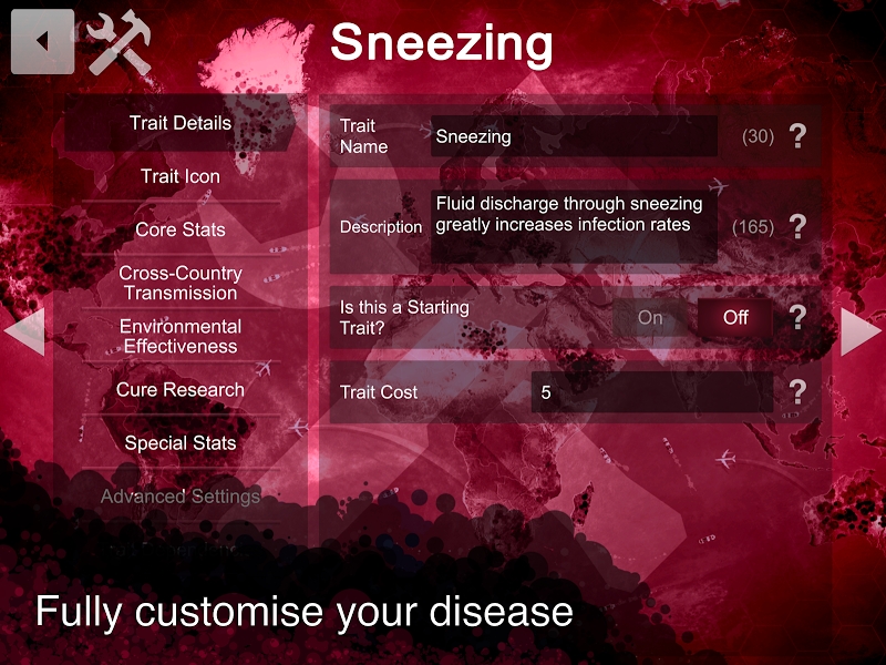 Plague Inc: Scenario Creator