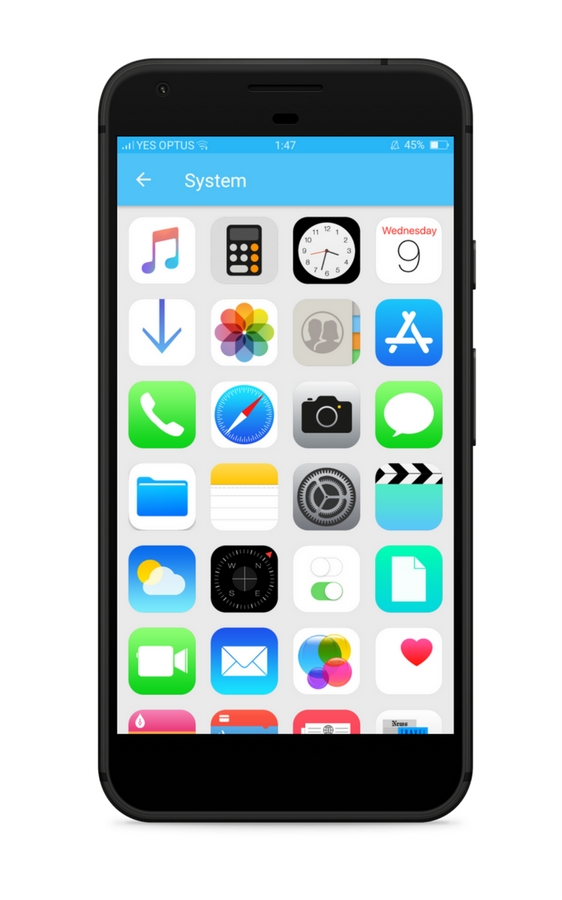 IOS11 Icon Pack