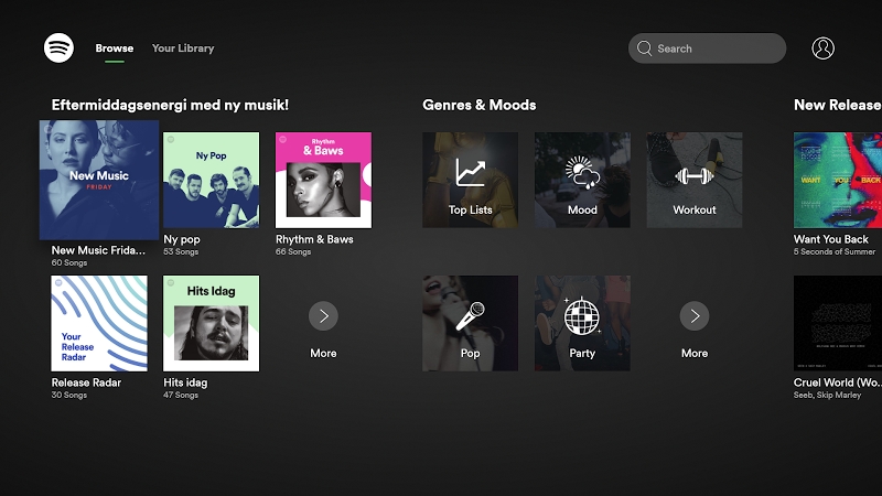 Spotify Music - for Android TV