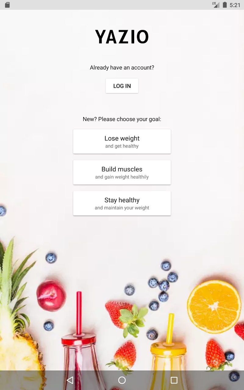 YAZIO Calorie Counter, Nutrition Diary & Diet Plan