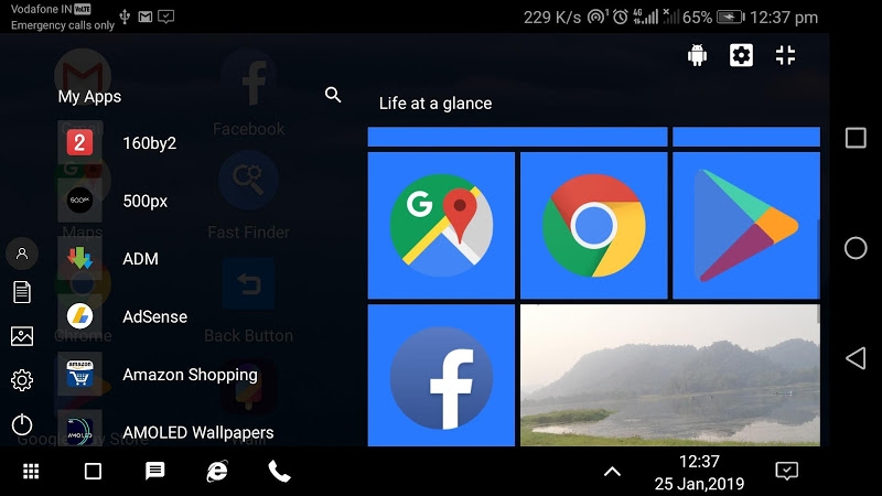 WX Launcher - Windows 10 styled 2019 Launcher