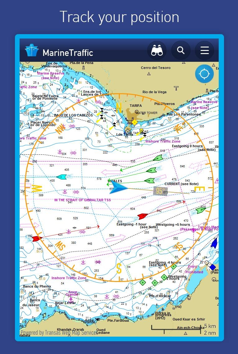 MarineTraffic ship positions