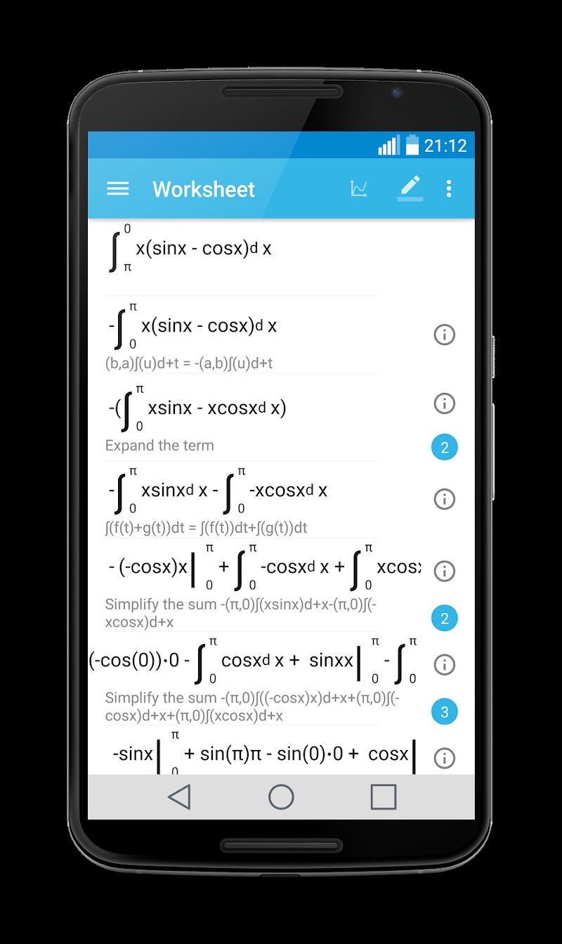 MalMath: Step by step solver