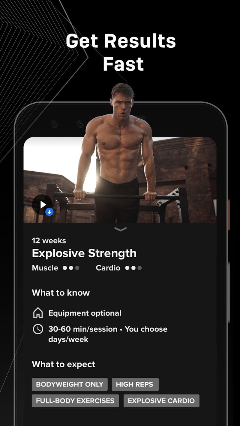 Freeletics - Workout & Fitness. Body Weight App