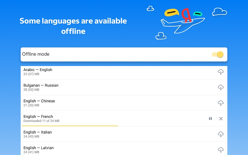 Yandex.Translate – offline translator & dictionary