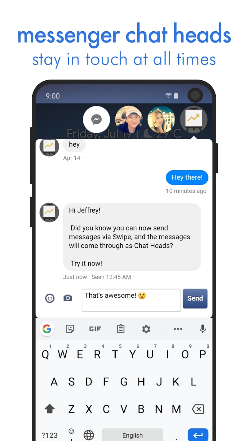Swipe Pro for Facebook