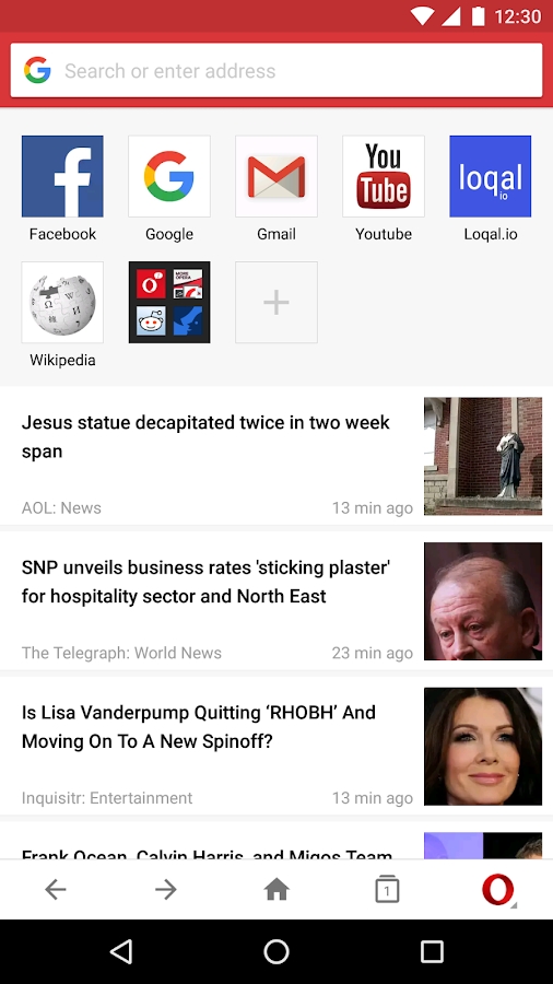 Opera Mini - fast web browser