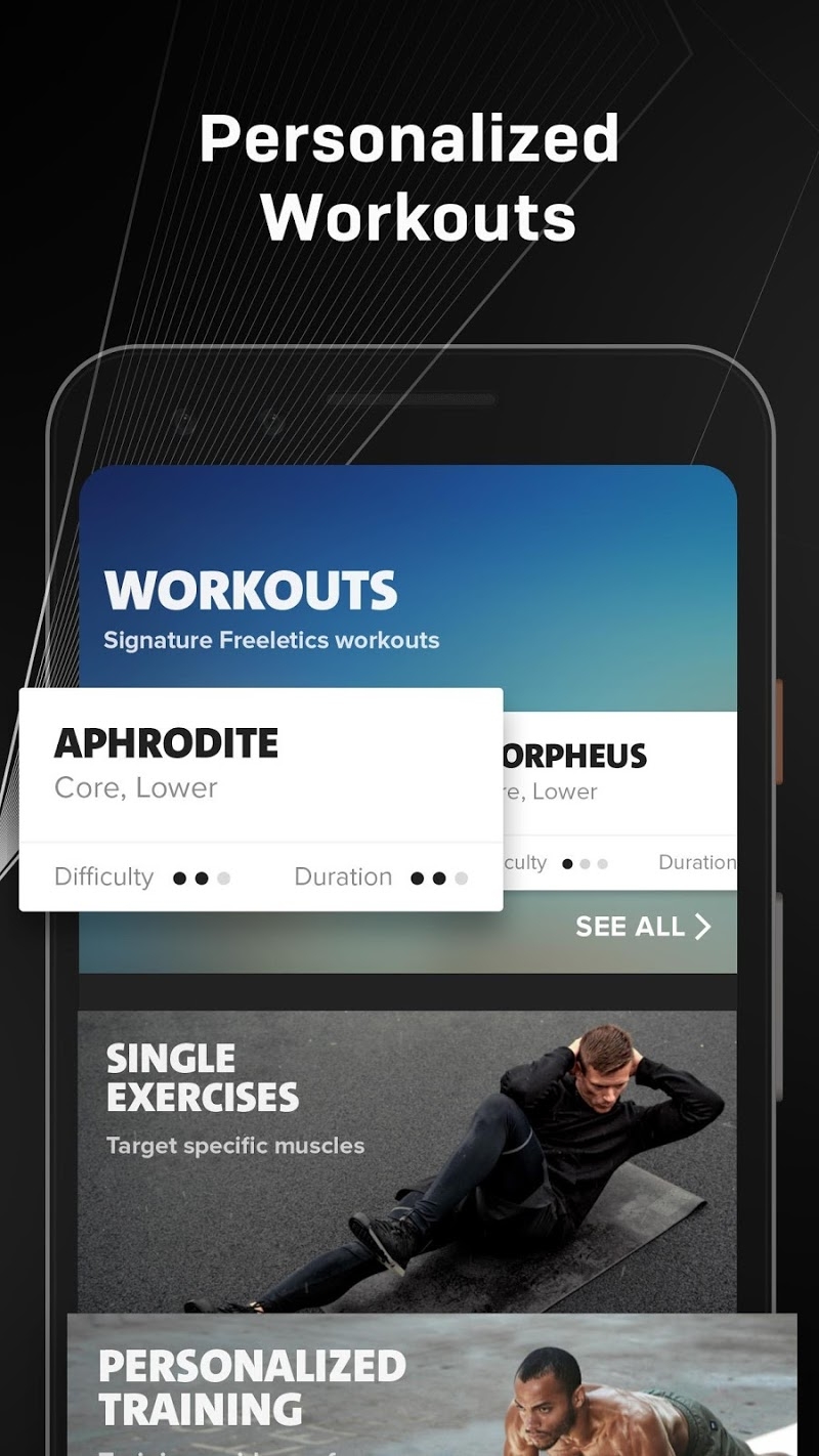 Freeletics - Workout & Fitness. Body Weight App