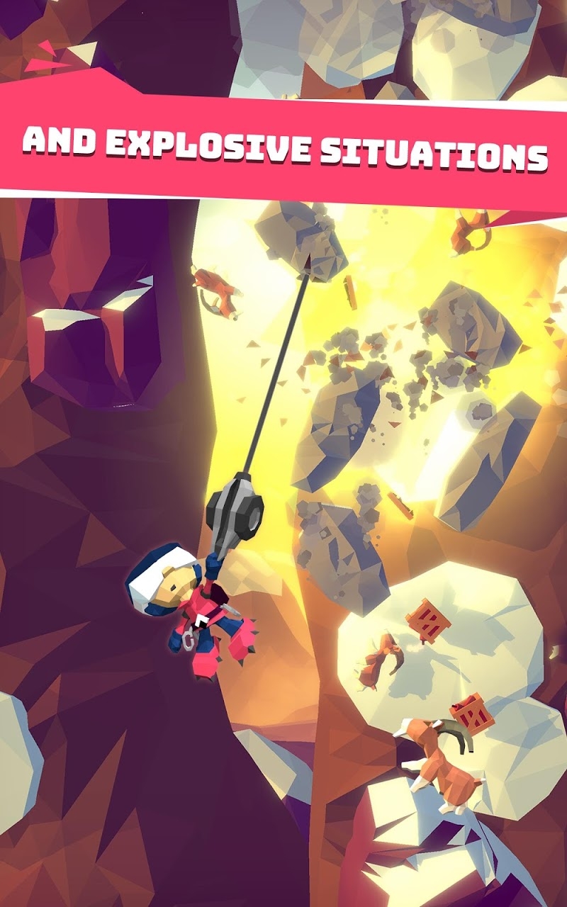 Hang Line: Mountain Climber