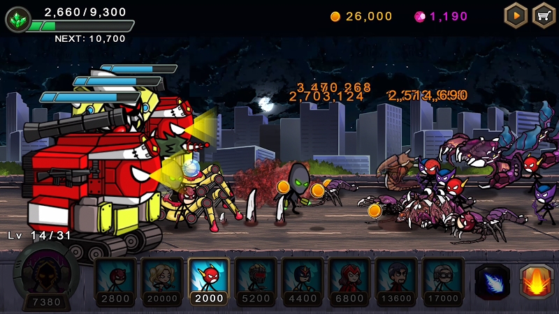 HERO WARS: Super Stickman Defense