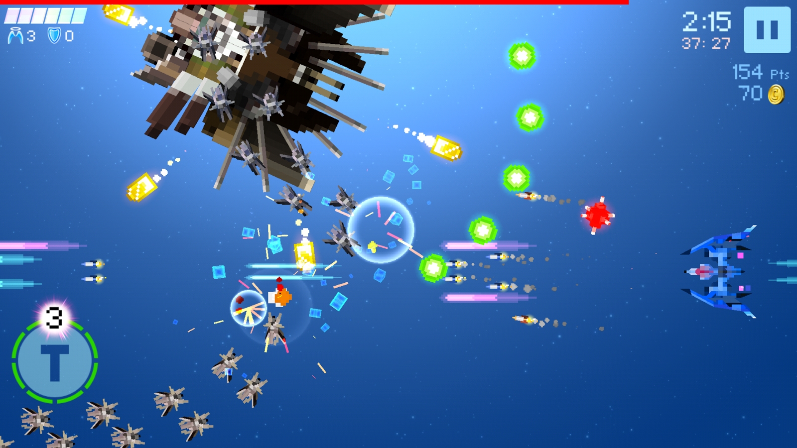 Gold Flower - Bullet Hell Space Shooter