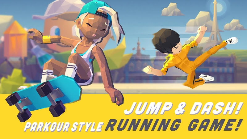 Smashing Rush : Parkour Action Run Game