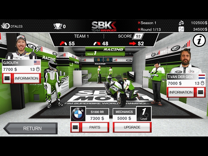 SBK Team Manager