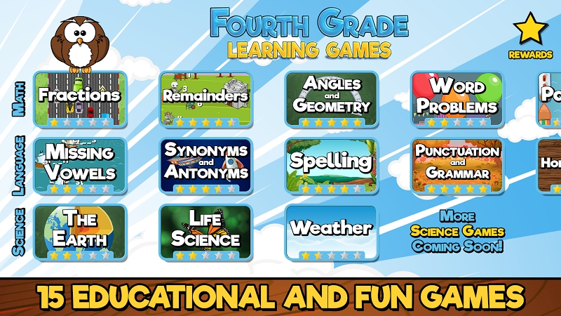 Fourth Grade Learning Games