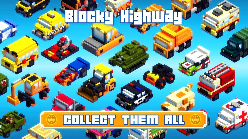 Blocky Highway: Traffic Racing