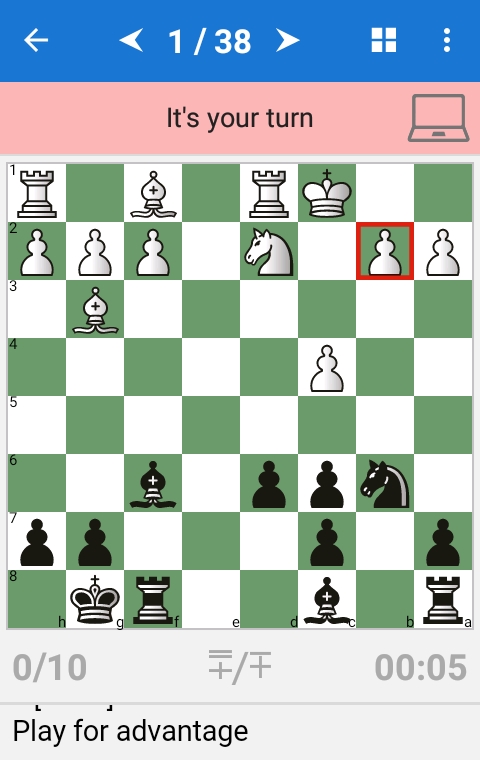 Chess Middlegame I