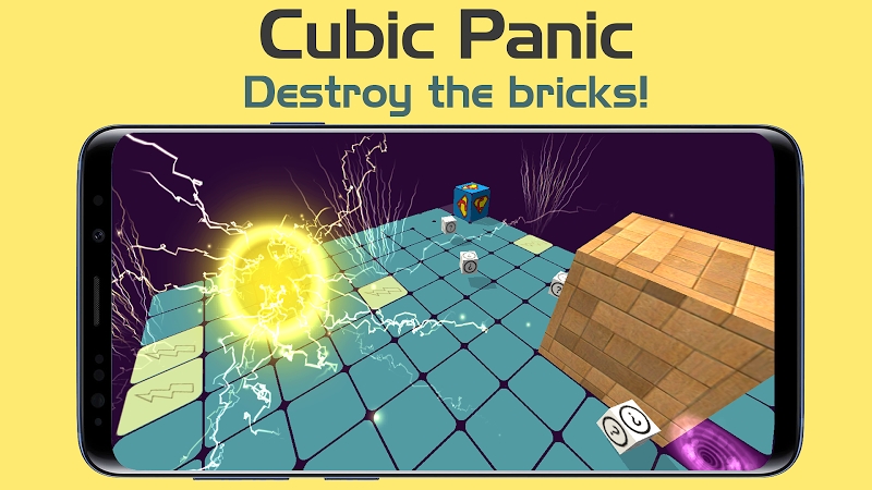 Cubic panic - Rush over the color bricks