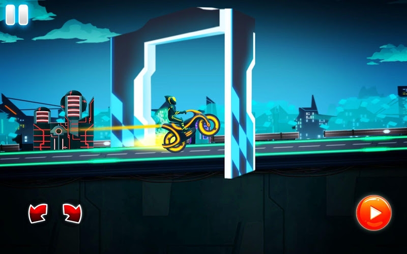 Bike Race Game: Traffic Rider Of Neon City