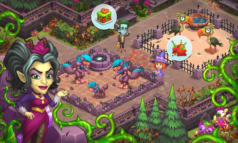 Monster Farm: Happy Ghost Village & Witch Mansion