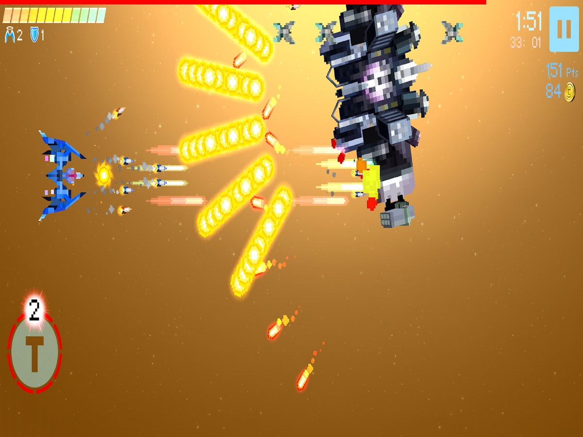 Gold Flower - Bullet Hell Space Shooter