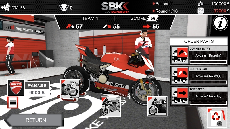 SBK Team Manager