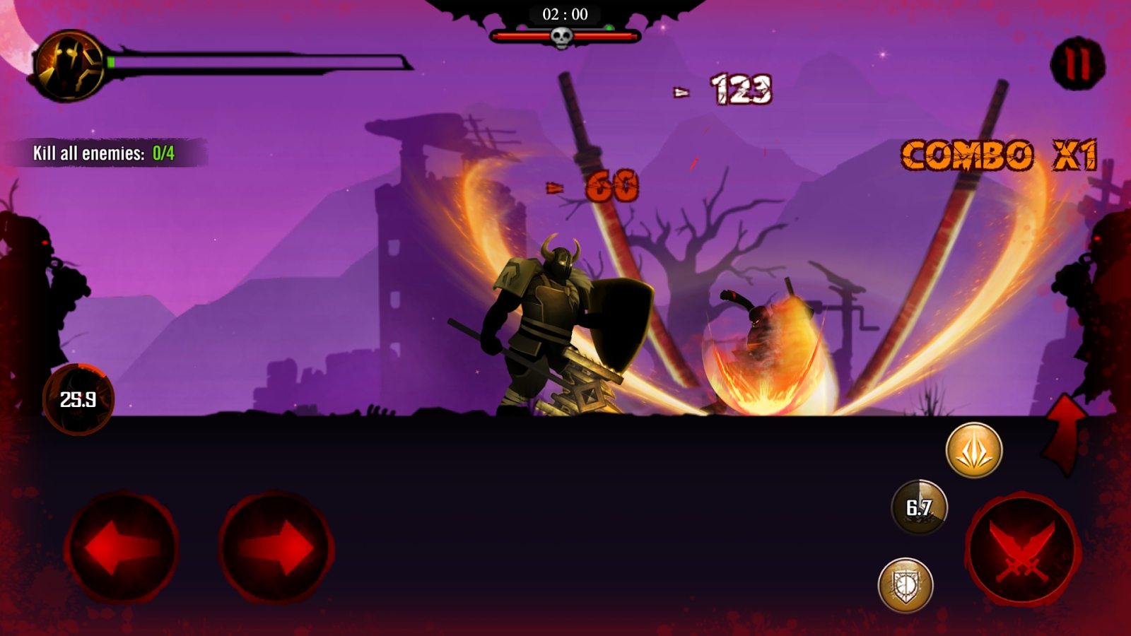 Shadow Stickman: Dark rising – Ninja warriors