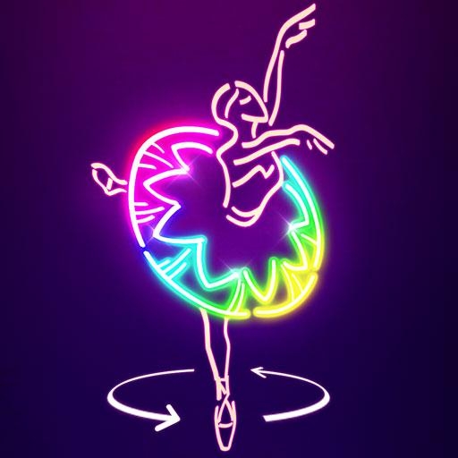 Neon Glow - 3D Color Puzzle Game