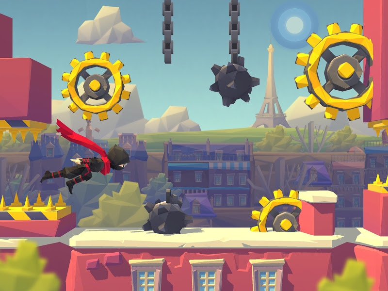 Smashing Rush : Parkour Action Run Game