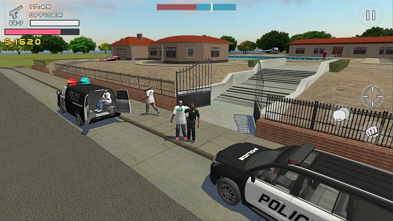 Police Cop Simulator. Gang War