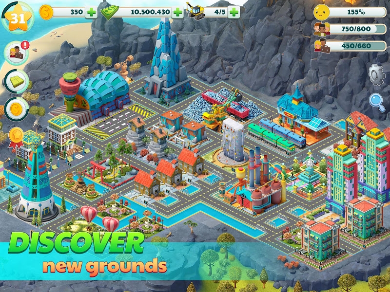 Town City - Village Building Sim Paradise Game