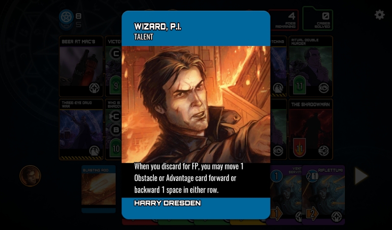 The Dresden Files Cooperative Card Game