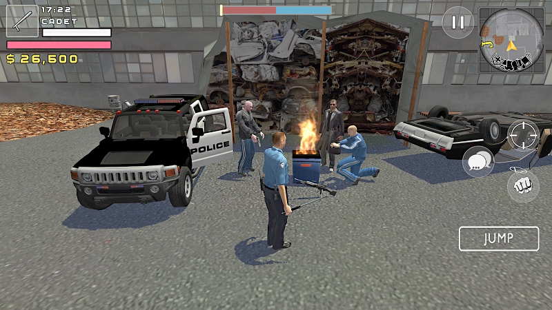 Police Cop Simulator. Gang War