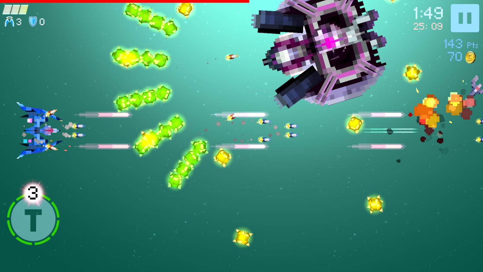 Gold Flower - Bullet Hell Space Shooter