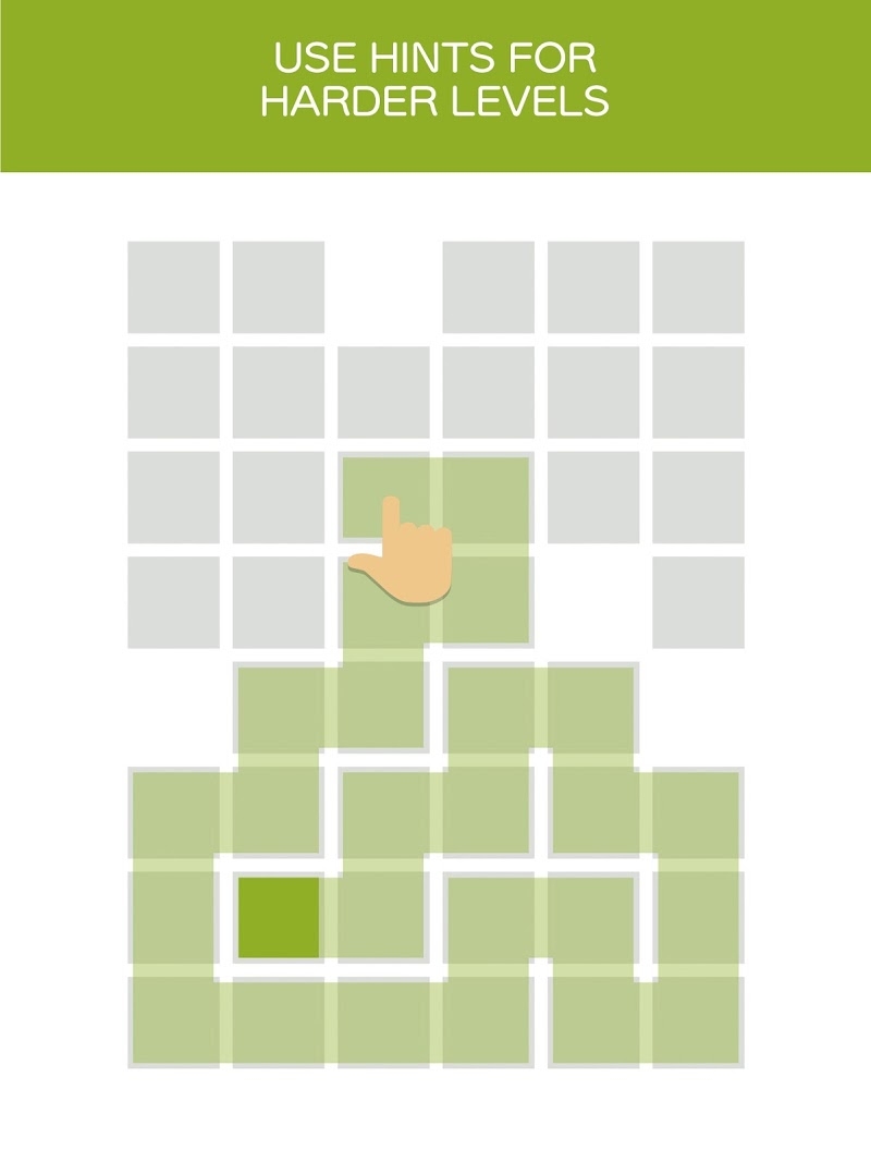 Fill - one-line puzzle game