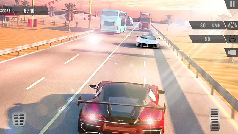 Traffic Racer Highway Car Driving Racing Game