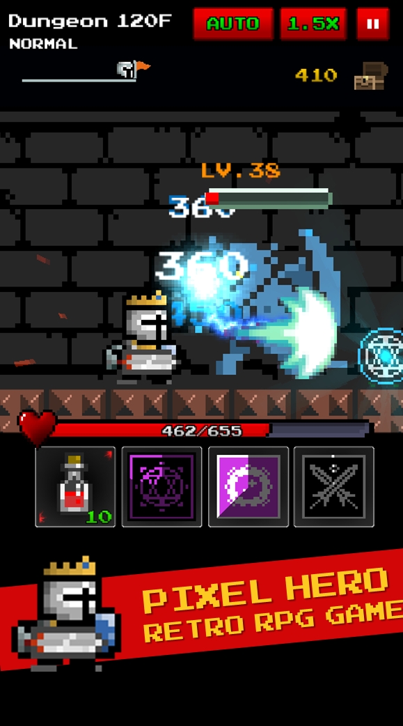 Dungeon X Pixel Hero VIP