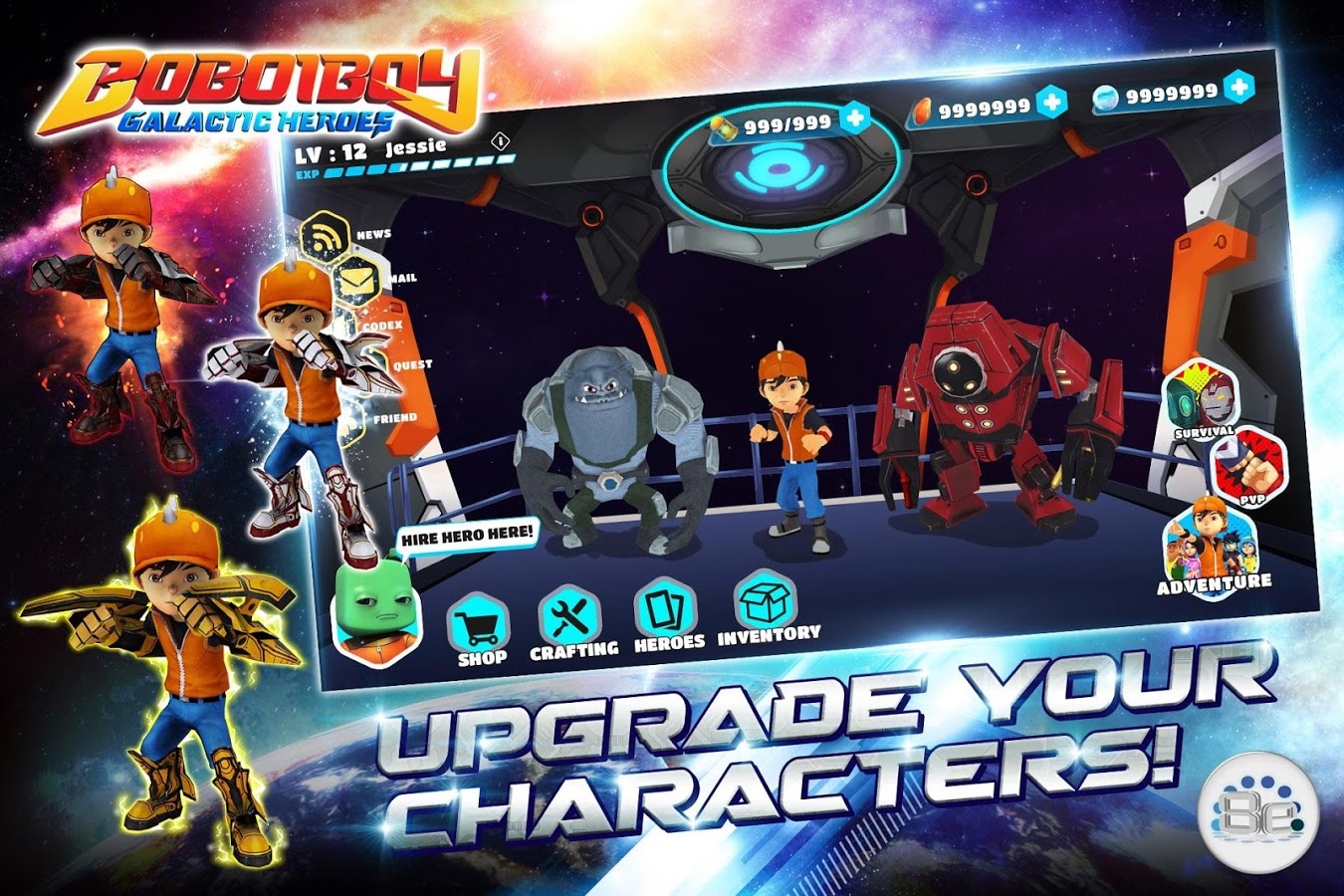 BoBoiBoy: Galactic Heroes RPG