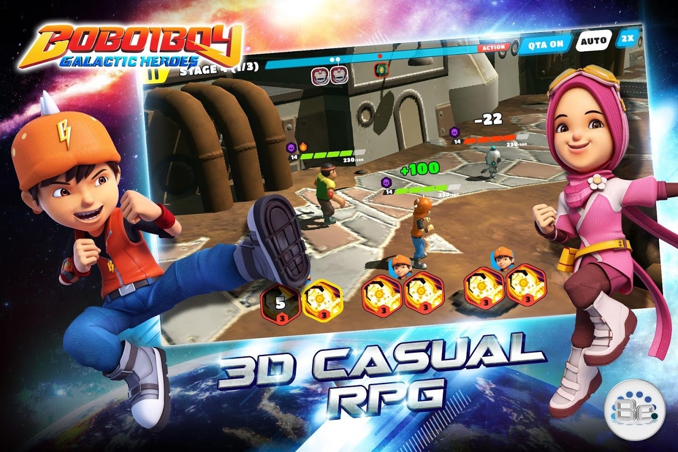 BoBoiBoy: Galactic Heroes RPG