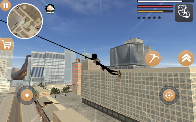 Stickman Rope Hero 2