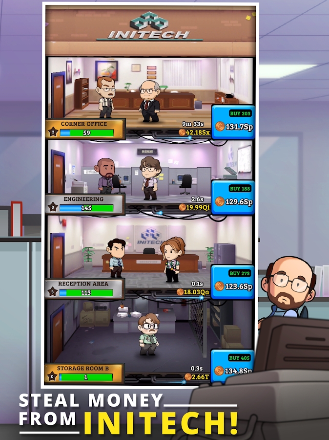 Office Space: Idle Profits