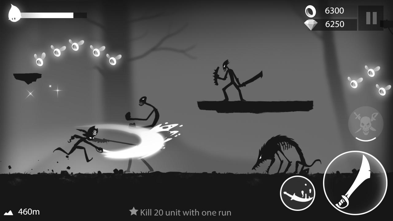 Stickman Run: Shadow Adventure