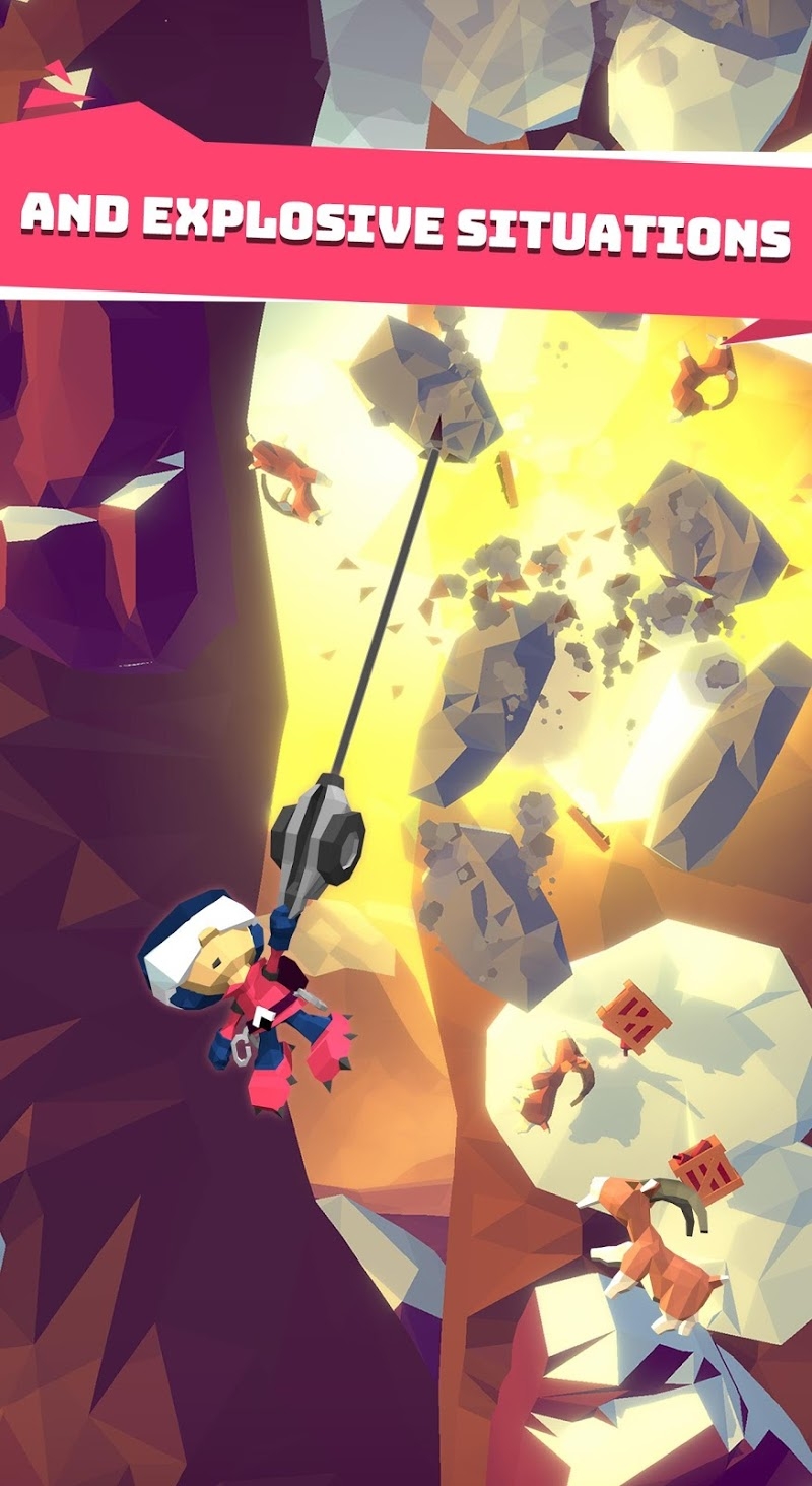 Hang Line: Mountain Climber