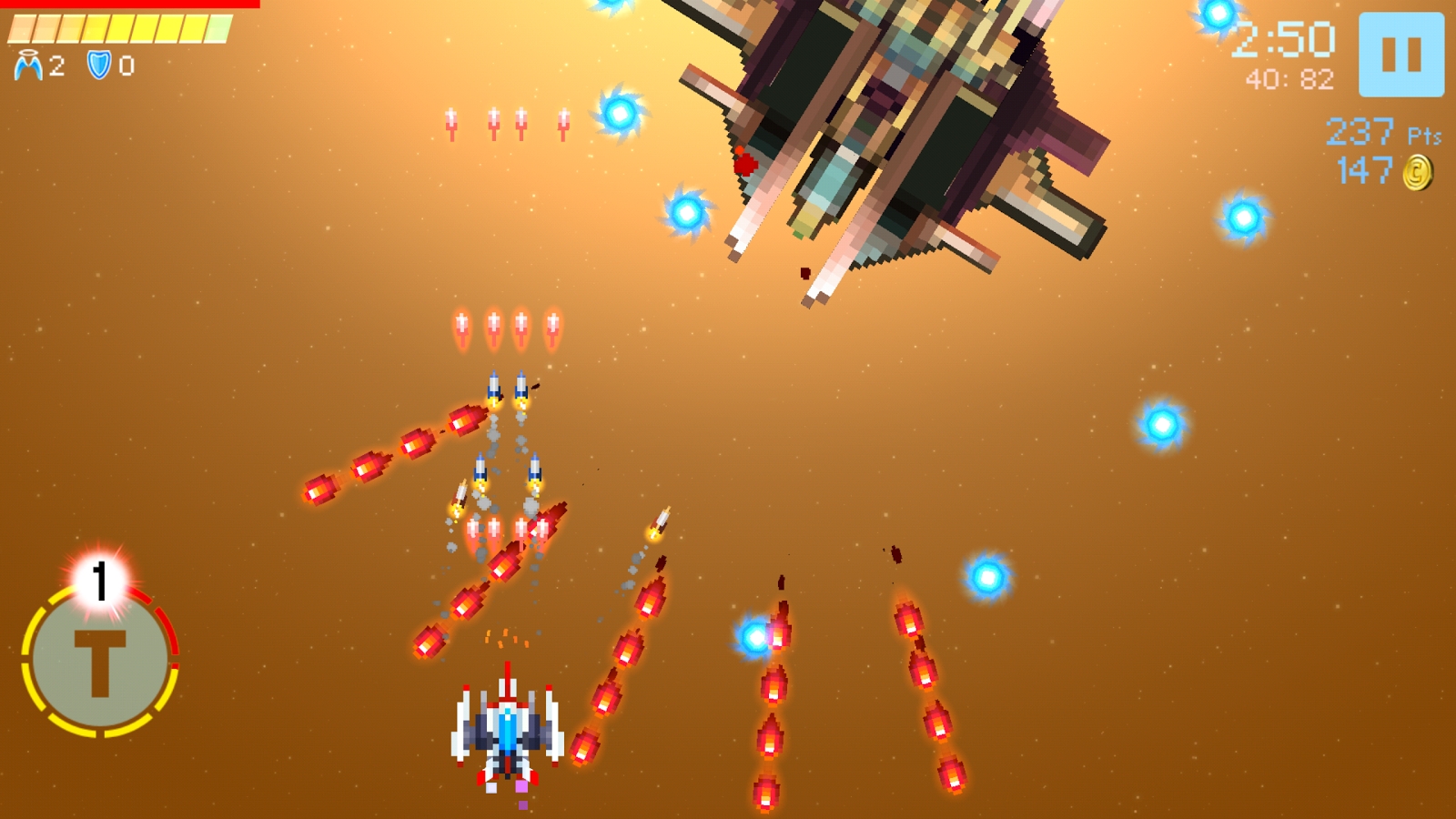 Gold Flower - Bullet Hell Space Shooter