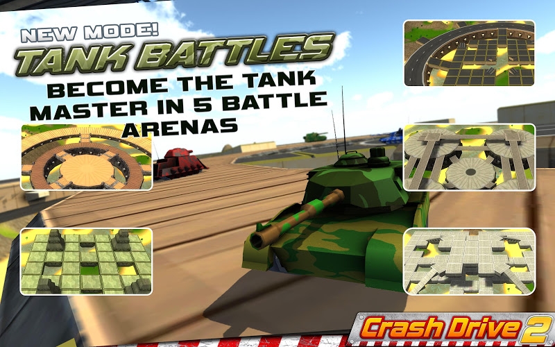 Crash Drive 2: 3D racing cars