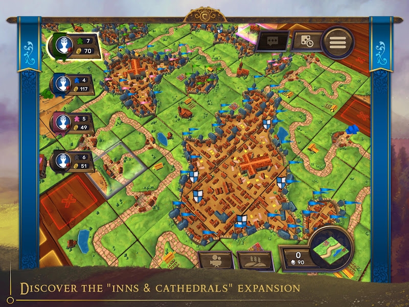 Carcassonne: Official Board Game -Tiles & Tactics