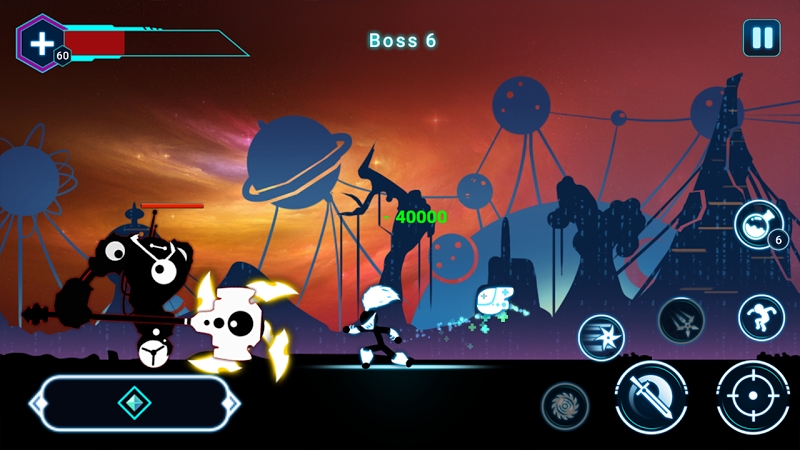 Stickman Ghost 2: Galaxy Wars - Shadow Action RPG