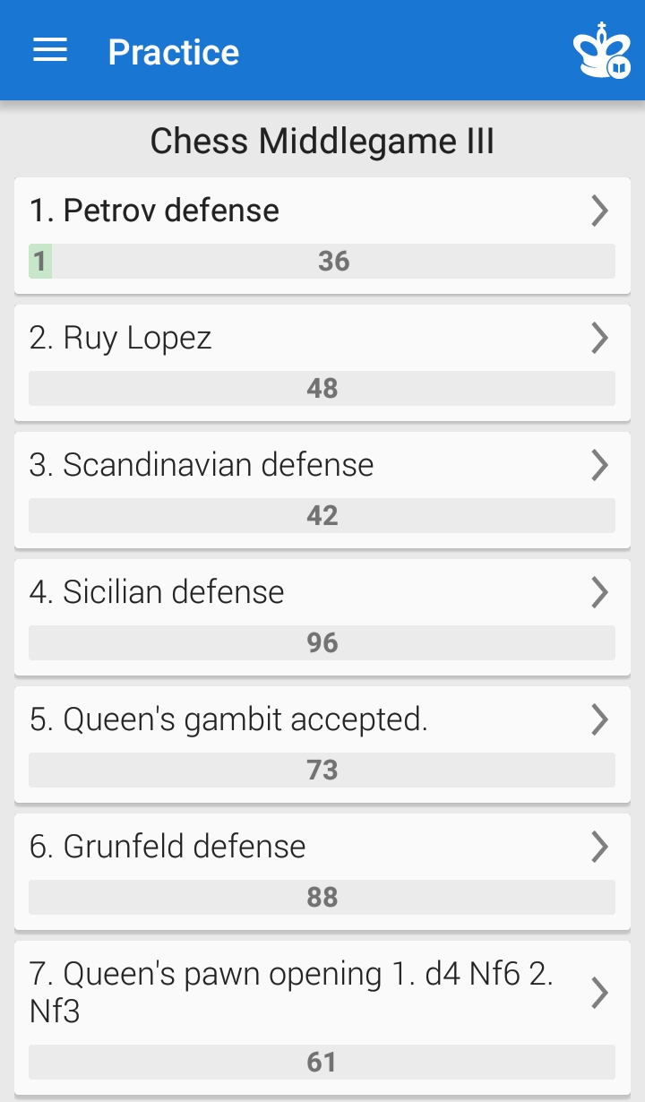 Chess Middlegame III